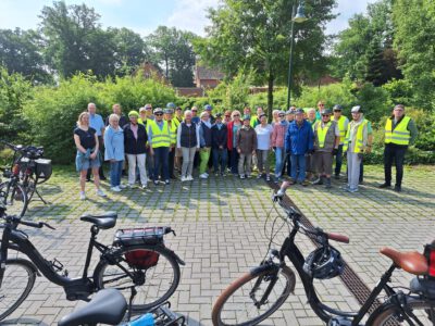 Bürgerverein Huntlosen - Fahrradtour 2024 mit 35 Personen