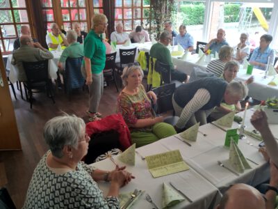 Bürgerverein Huntlosen - Fahrradtour 2024 - Mittagessen in der Waldschänke Steinkimmen